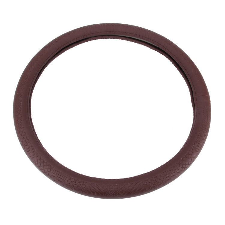 Knit Weave Texture Universal Leather Car Steering Wheel Cover Sets Four Seasons General