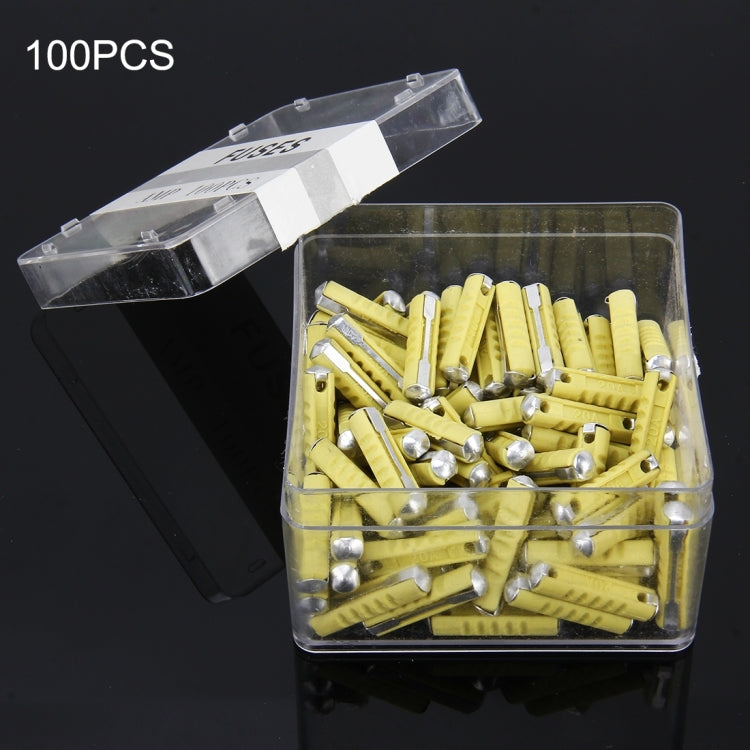 100 PCS Car Auto Fuse European Automotive Fuse