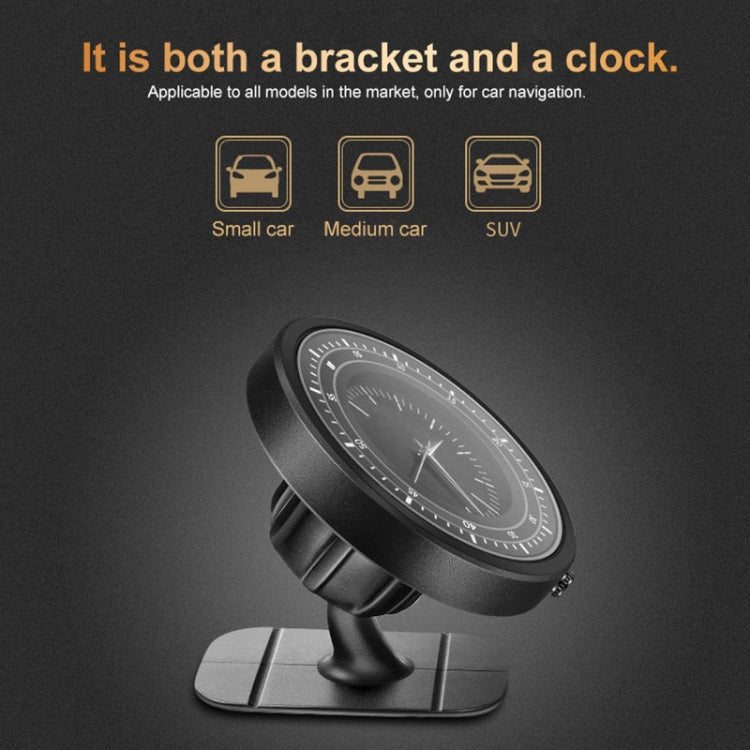 X1 Universal Car Air Vent Mount Phone Holder Clock Strong Magnetic Stand(Black)