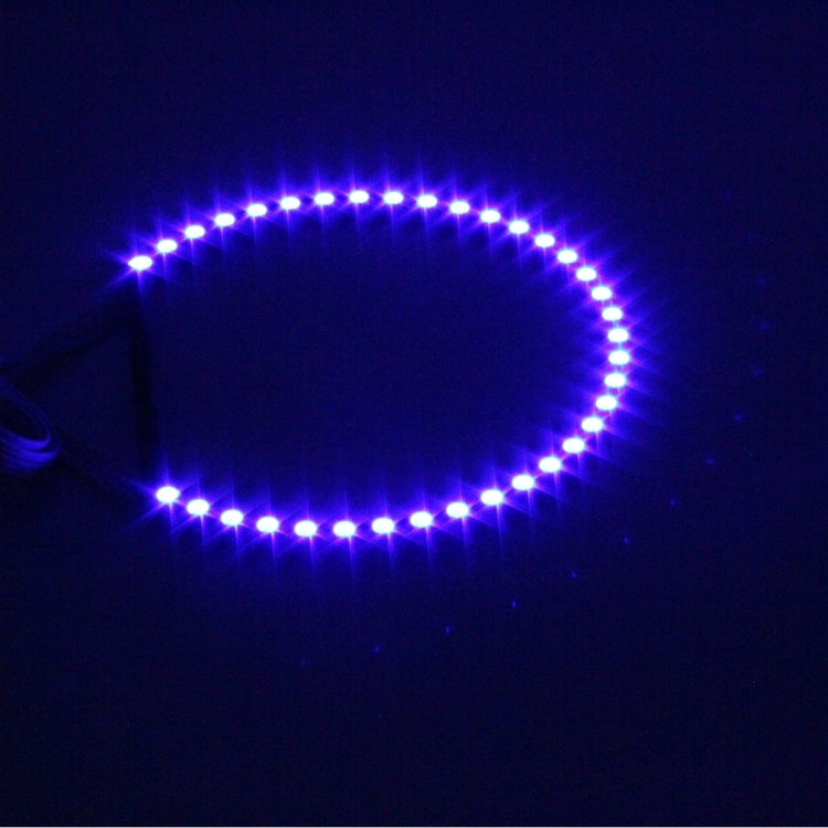 4 PCS 131mm×4 RGB Colorful Light 42 SMD-5050 Car Angle Light with Remote Control and RGB Control Box for BMW E36 E318 E39 E46 A04, DC 12V