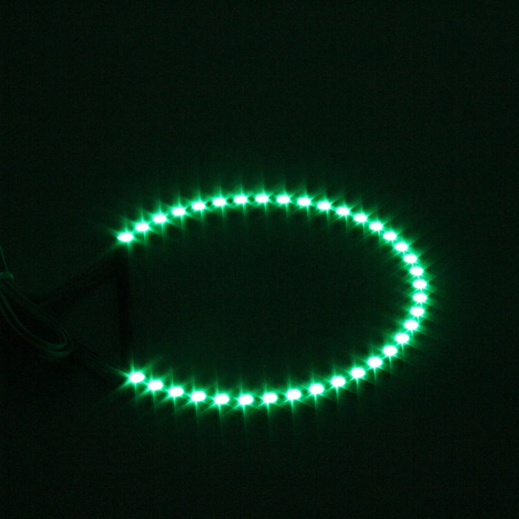 4 PCS 131mm x 4 RGB Colorful Light 42 SMD-5050 Car Angle Light with Remote Control and RGB Control Box for BMW E46, DC 12V