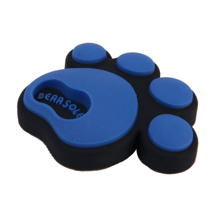 4 PCS Dog Footprint Shape Cartoon Style PVC Car Auto Protection Anti-scratch Door Guard Decorative Sticker