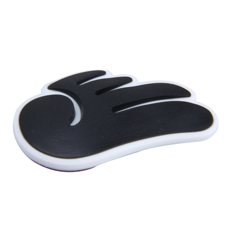 4 PCS Angel Wing Shape Cartoon Style PVC Car Auto Protection Anti-scratch Door Guard Decorative Sticker