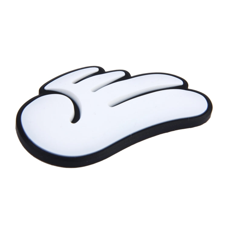 4 PCS Angel Wing Shape Cartoon Style PVC Car Auto Protection Anti-scratch Door Guard Decorative Sticker