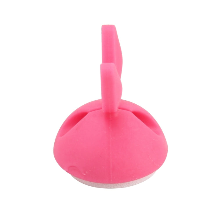 6 PCS CC-941 Rabbit Shape Single Hole Cable Clips Holder, Cable Management System and Cord Organizer Solution