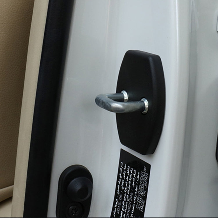 4 PCS Car Door Lock Buckle Decorated Rust Guard Protection Cover for Hyundai IX20 IX25 MISTRA Aeolus AX7 Kia K4 KX3 NEW CARENS