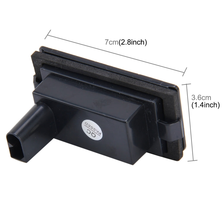 2 PCS Canbus License Plate Light with 24 SMD-3528 Lamps for BMW E38(White Light)