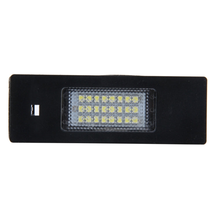 2 PCS License Plate Light with 24 SMD-3528 Lamps for BMW E87(White Light)