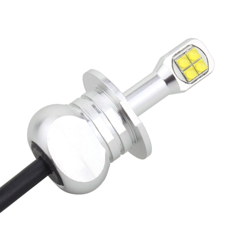 2 PCS H3 40W 800 LM 6000K 8 CREE LEDs Car Fog Lights, DC 12V(White Light)