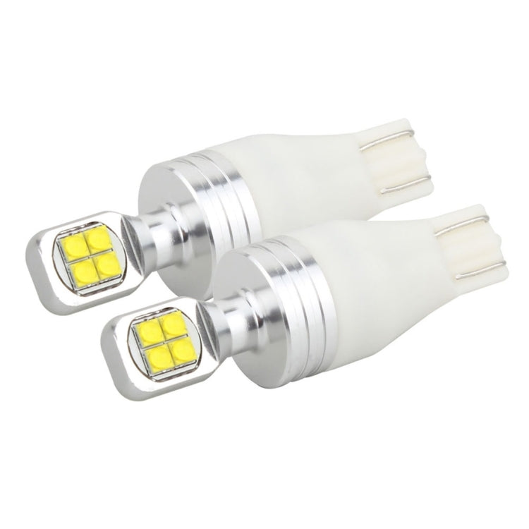 2 PCS T15 40W 800 LM 6000K Car Clearance Light Backup Light Brake Light with 8 CREE Lamp, DC 12V(White Light)
