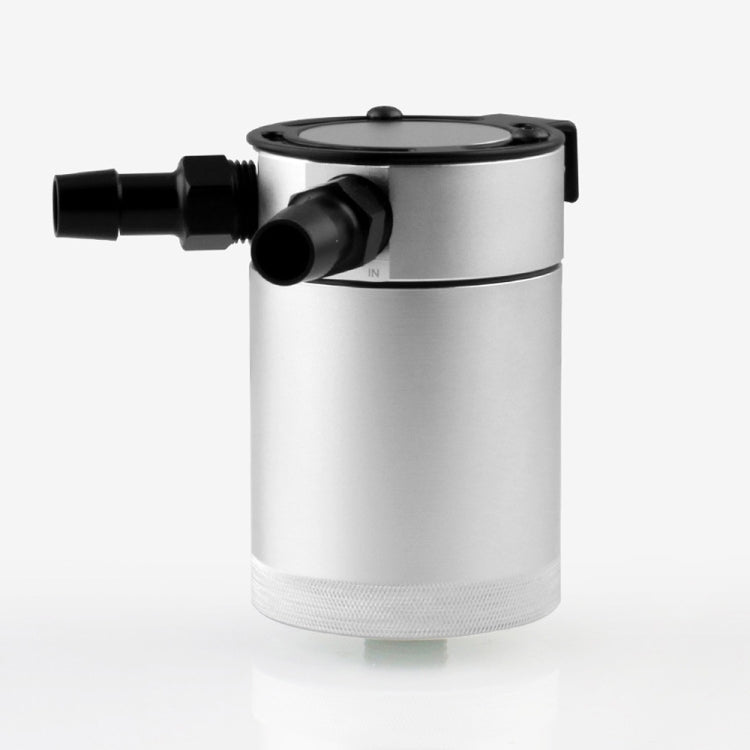 Car Universal Compact Baffled Oil Catch Can 2-Port