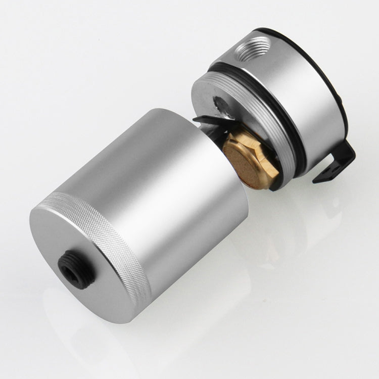 Car Universal Compact Baffled Oil Catch Can 2-Port
