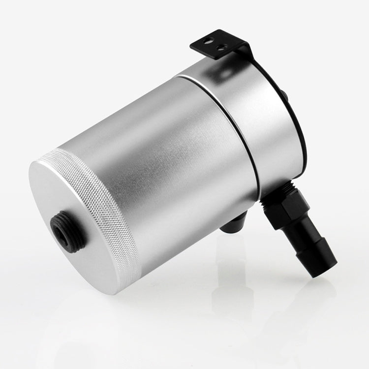 Car Universal Compact Baffled Oil Catch Can 2-Port