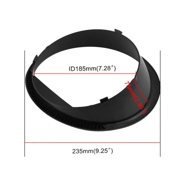 Car Angry Bird Style Front Light Headlight Trim Cover for Jeep Wrangler JK 2007-2018 (2 Doors / 4 Doors)