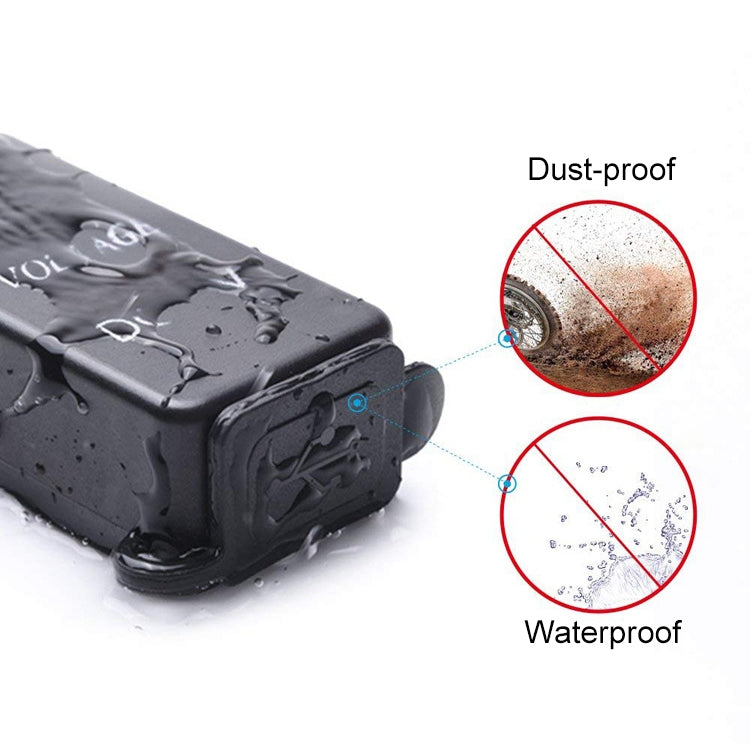 Motorcycle Car Charger Dual USB Mobile Phone Charger with Digital Voltage Display