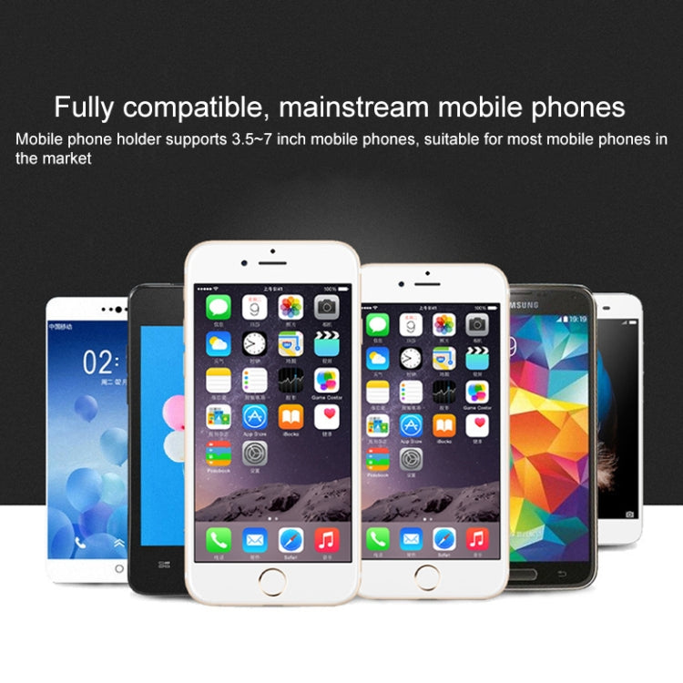 Motorcycle Mobile Phone Charging Stand with USB Charging, Suitable for 3.5-7 inch Phones