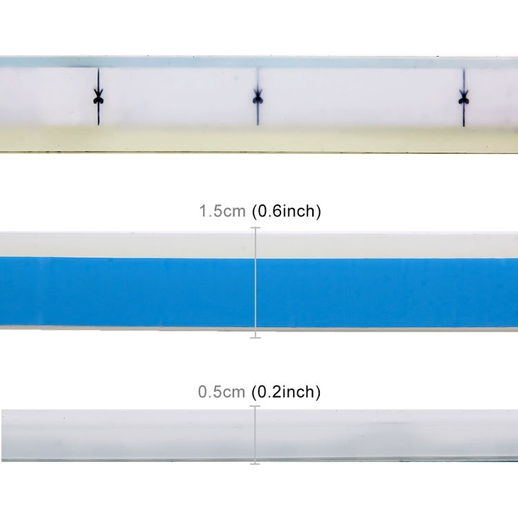 2 PCS 45cm DC12V 5W Ultra-thin Waterproof Car Auto Double Colors Turn Lights / Running Lights SMD-2835 LED Bulbs