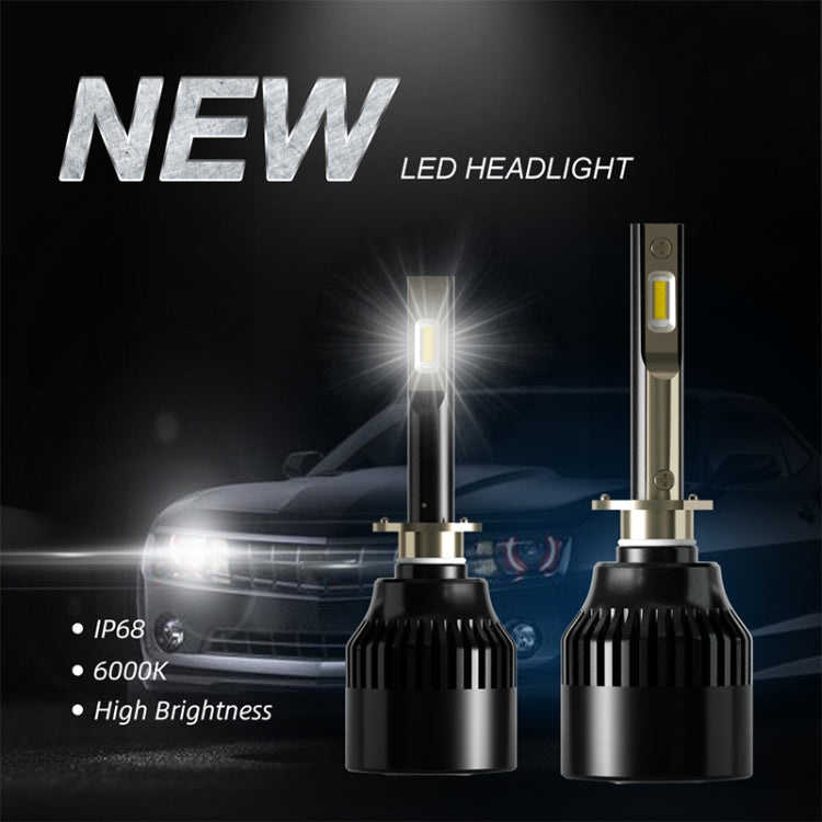 2 PCS 1905 H1 DC9-36V / 23W / 6000K / 3000LM IP68 Car LED Headlight Lamps