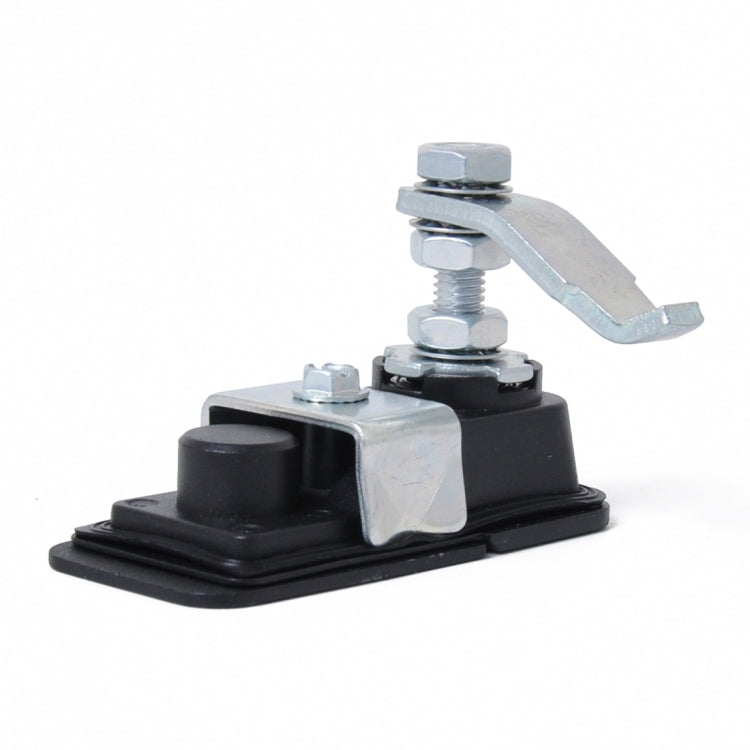 Adjustable Black Paddle Entry Door Latch & Keys Tool Box Lock for Trailer / Yacht / Truck