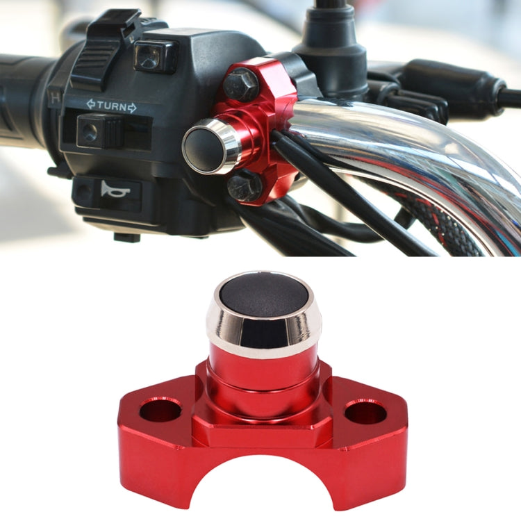 Motorbike Automatically Reset Horn Switch Scooter Motorcycle Aluminum Alloy Flameout Start Switches