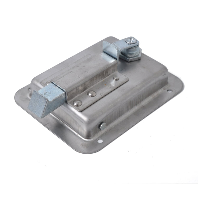 Stainless Steel Tool Box Lock Paddle Latch & Keys for Trailer / Yacht / Truck