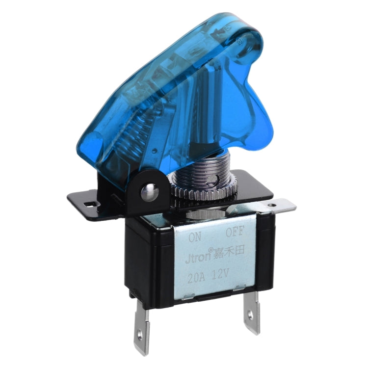 Jtron DV 12V Carbon Fiber Surface Panel Car Toggle Switch with