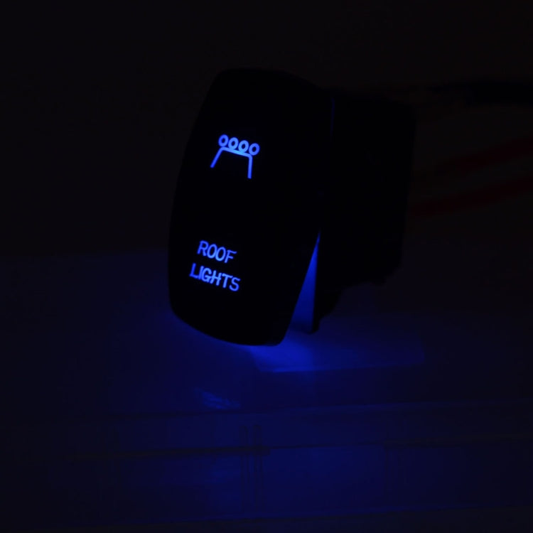 5Pin Universal Waterproof IP66 DC12V-24V Roof Light Power Switch for Car RV Marine Boat