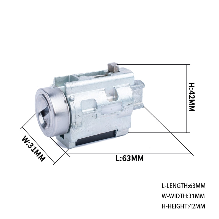Car Ignition Lock Cylinder with Keys 12458191 for Chevrolet / Old Pontiac