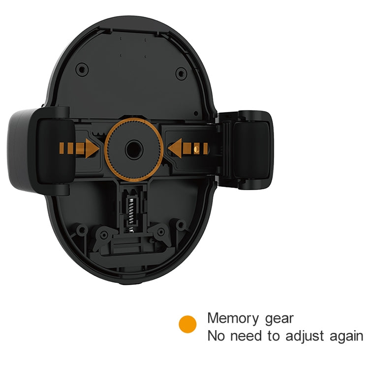 CW7 10W Max Output Roller Memory Car Mount Clip Holder Wireless Charger