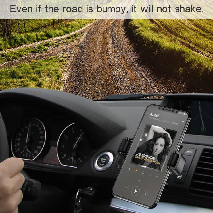 CW7 10W Max Output Roller Memory Car Mount Clip Holder Wireless Charger