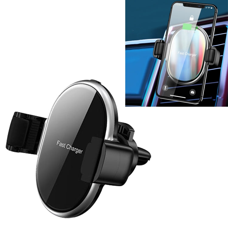 CW7 10W Max Output Roller Memory Car Mount Clip Holder Wireless Charger
