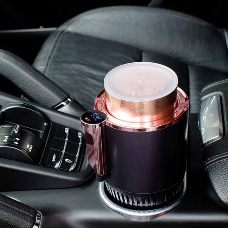 Portable 2 in 1 Smart Dual-purpose Heating Cooling Cup Holder for Car and Home