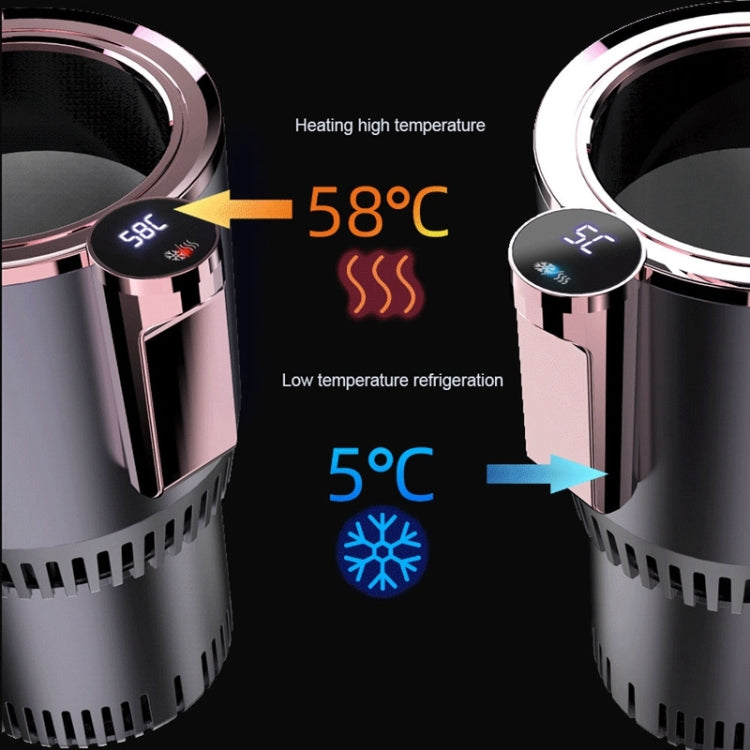 Portable 2 in 1 Smart Dual-purpose Heating Cooling Cup Holder for Car and Home
