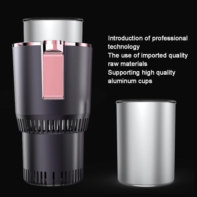 Portable 2 in 1 Smart Dual-purpose Heating Cooling Cup Holder for Car and Home