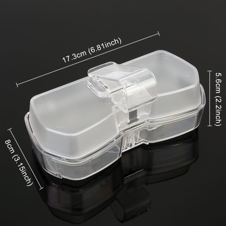 Car Multi-functional Glasses Case Sunglasses Storage Holder with Card Slot, Diamond Style