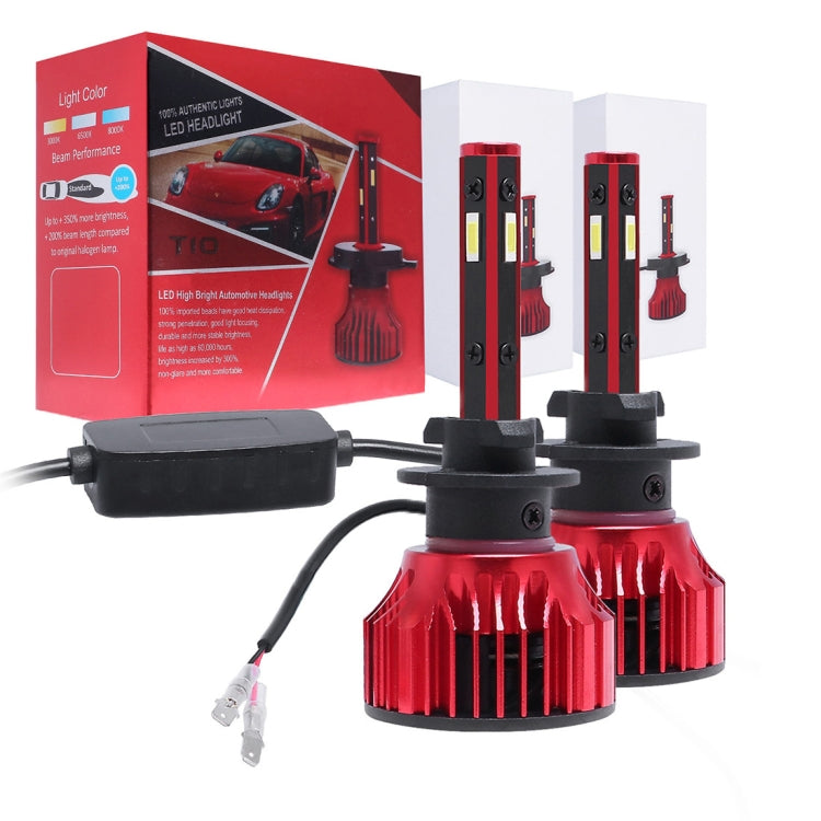 2 PCS T10 880 / 881 DC9-36V / 28W / 6500K / 2400LM IP67 Car LED Headlight Lamps (White Light)