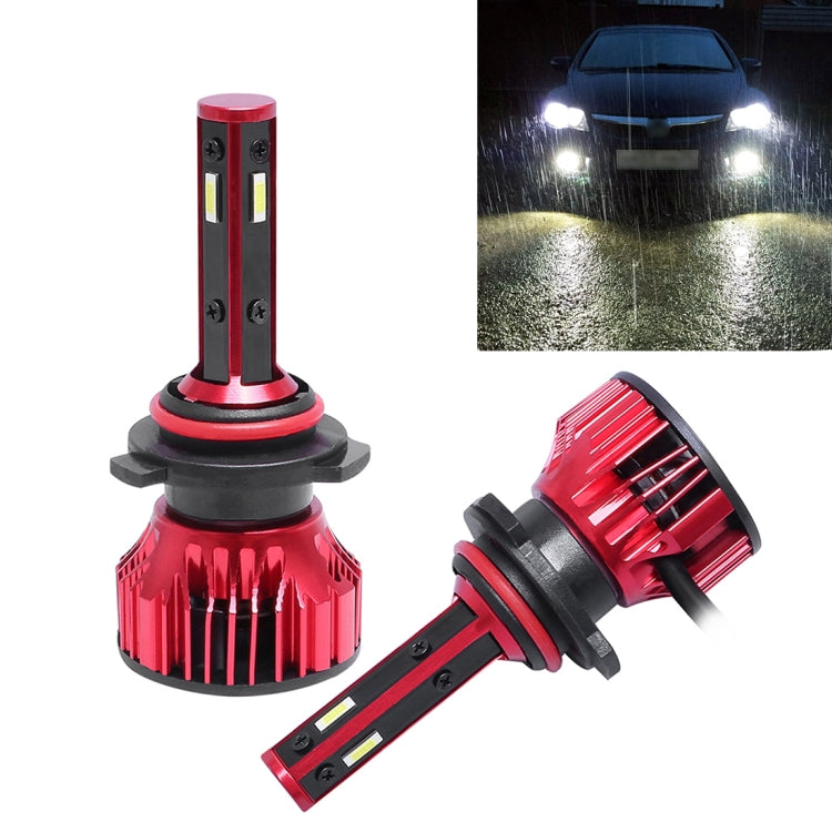 2 PCS T10 9006 DC9-36V / 28W / 6500K / 2400LM IP67 Car LED Headlight Lamps (White Light)