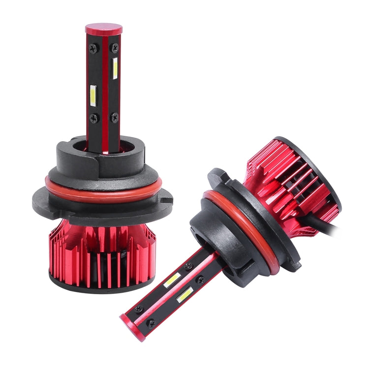 2 PCS T10 9007 DC9-36V / 28W / 6500K / 2400LM IP67 Car LED Headlight Lamps (White Light)