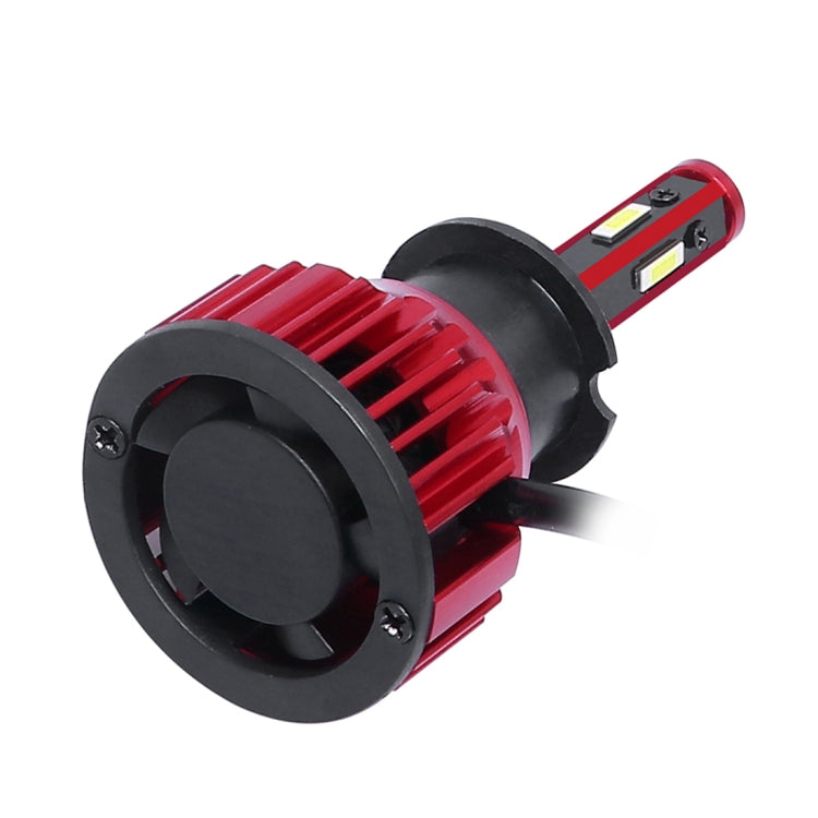 2 PCS T10 H3 DC9-36V / 28W / 6500K / 2400LM IP67 Car LED Headlight Lamps (White Light)