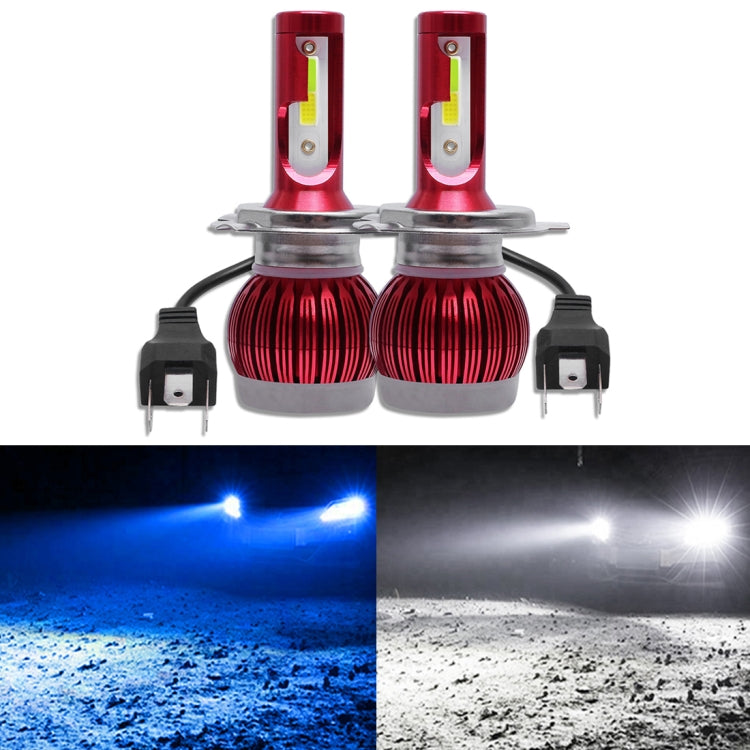 2 PCS H4 DC9-36V / 36W / 6000K(High Beam)