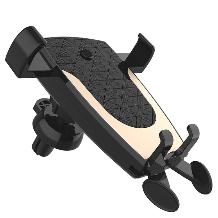 Car Air Outlet Mobile Phone Automatic Lock Holder Bracket