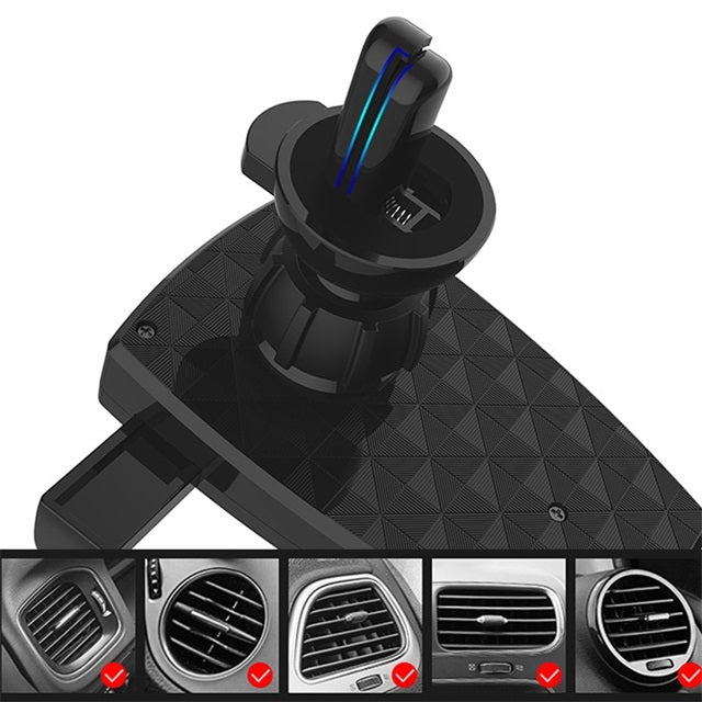 Car Air Outlet Mobile Phone Automatic Lock Holder Bracket