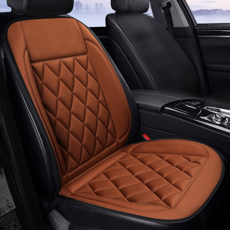 Car 24V Seat Heater Cushion Warmer Cover Winter Heated Warm, Single Seat
