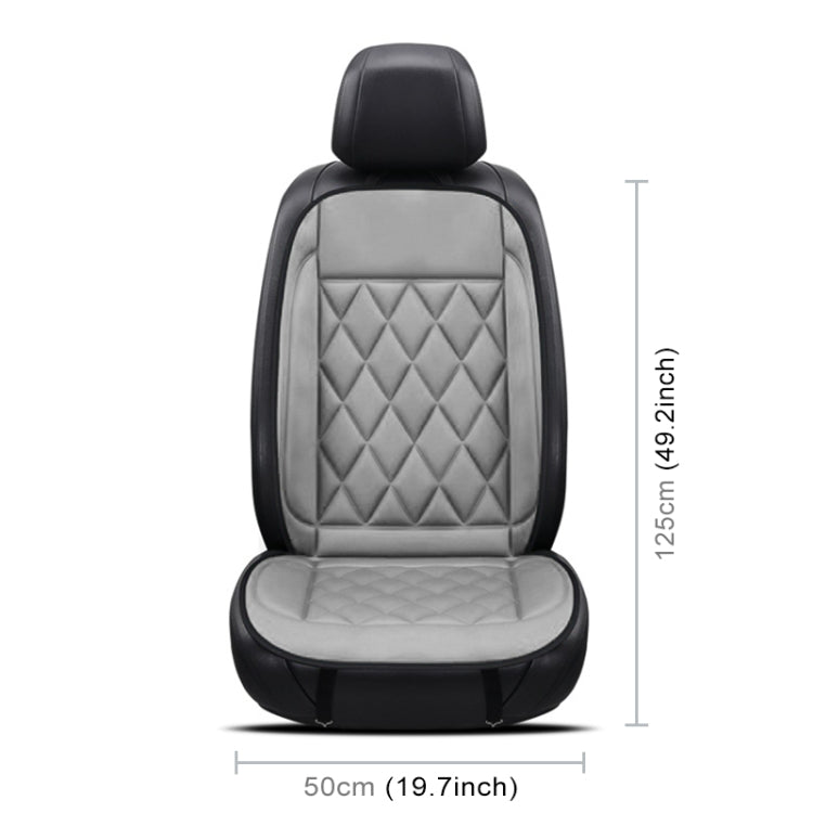 Car 12V Seat Heater Cushion Warmer Cover Winter Heated Warm, Double Seat
