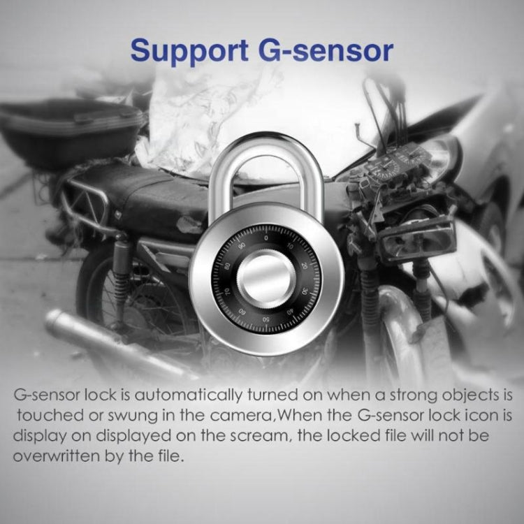 SE100 3 inches HD 1080P Video Motorcycle DVR, Support TF Card / WiFi / GPS / Loop Recording, with Remote Control