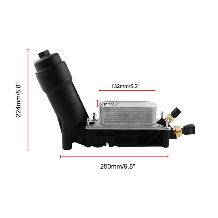 Car Modification Oil Cooler Filter Housing Filter Base 5184294AE for Jeep