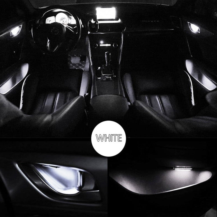 4 PCS Universal Car LED Inner Handle Light Atmosphere Lights Decorative Lamp DC12V / 0.5W Cable Length: 75cm