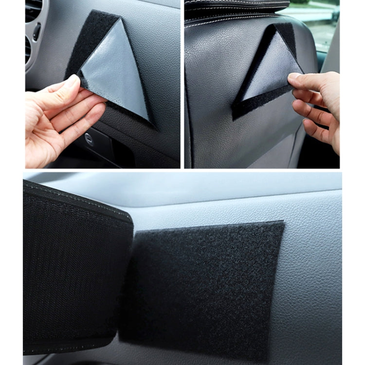 Paste Car Storage Bag Car Seat Quilting Storage Bag Instrument Panel Hanging Bag
