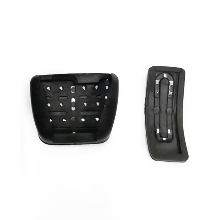 2 in 1 Non-Slip Automatic Gear Car Pedals Foot Brake Pad Cover Set for Porsche Macan 2019