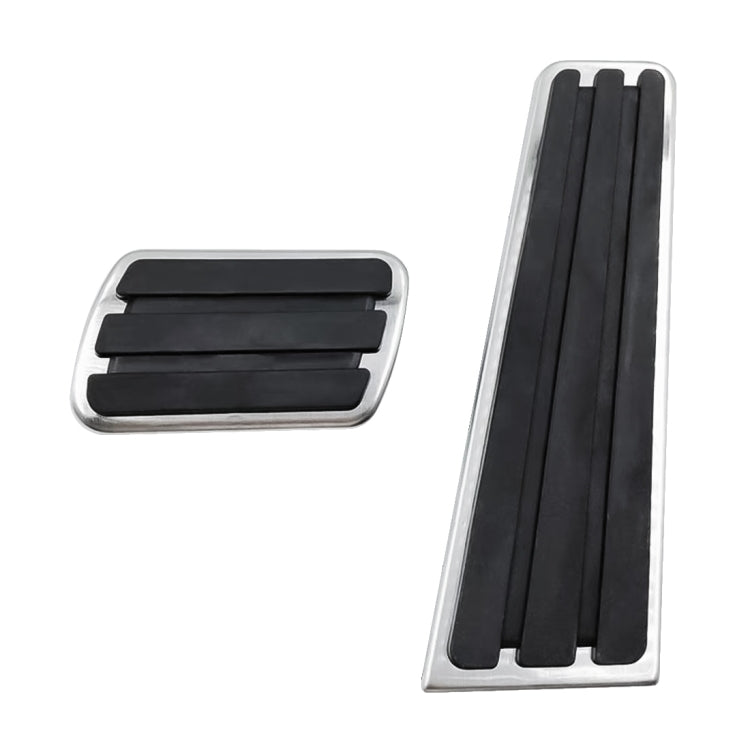 2 in 1 Non-Slip Car Pedals Foot Brake Pad Cover Set for Porsche Panamera 2010-2019